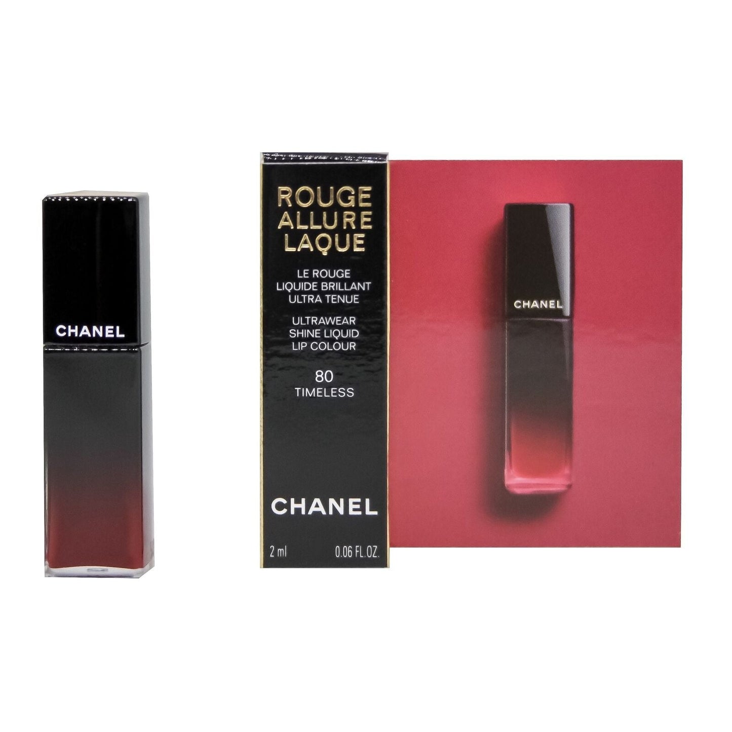 CHANEL ROUGE ALLURE LAQUE LIPSTICK MINIATURE 2 ML VIP 80 - Profumo Web