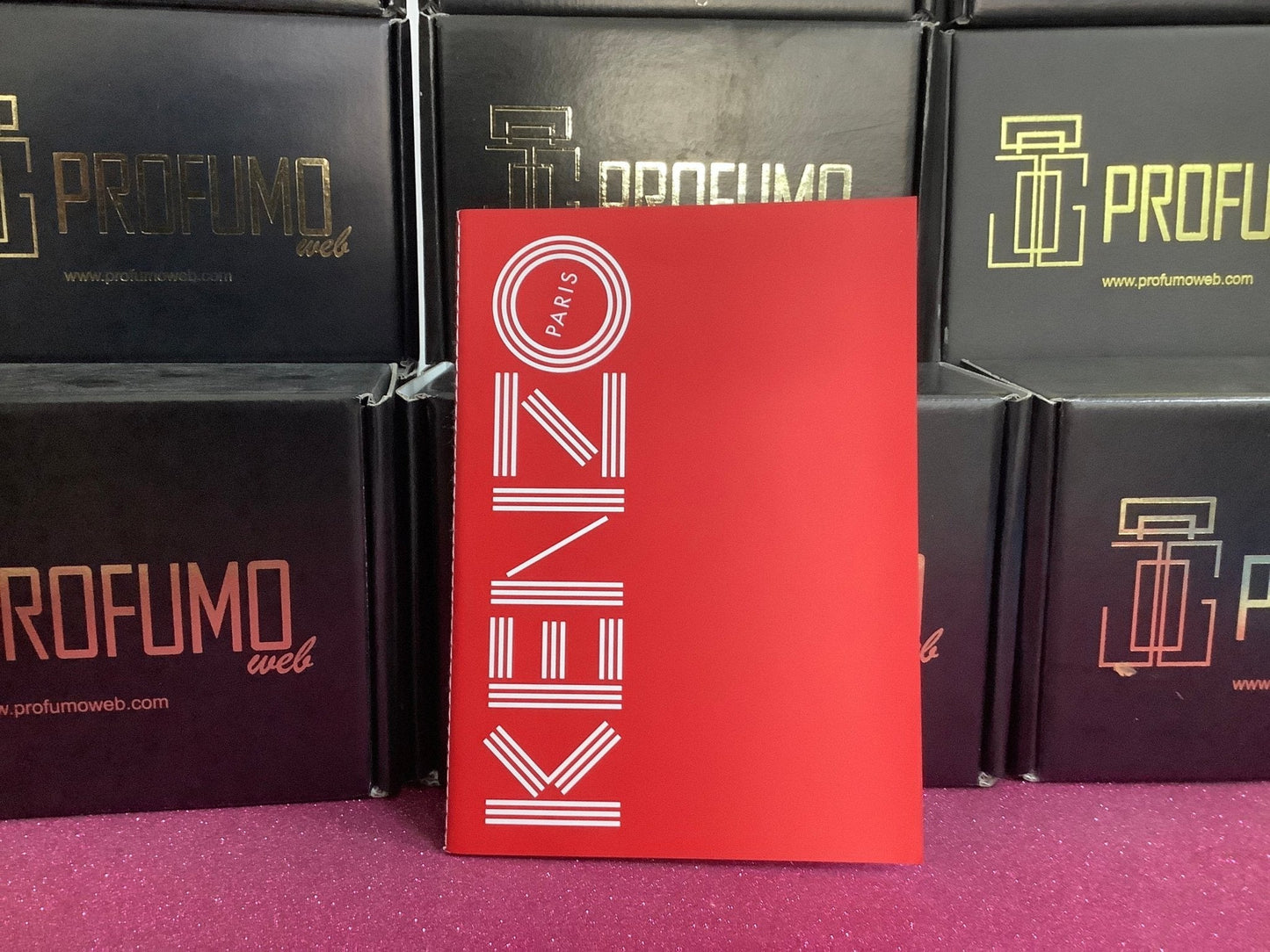 Notebook Kenzo Rosso - Profumo Web