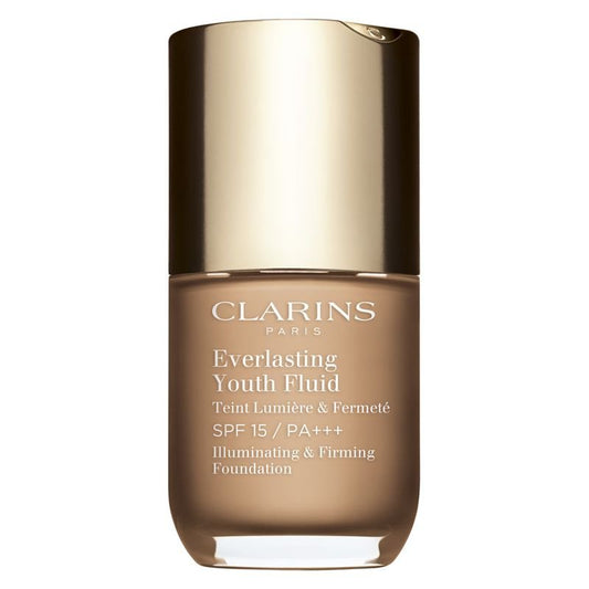 Fondotinta Clarins Everlasting Youth Fluid Teint Lumiere SPF15/PA+++ 110N 30 ml Tester - Profumo Web