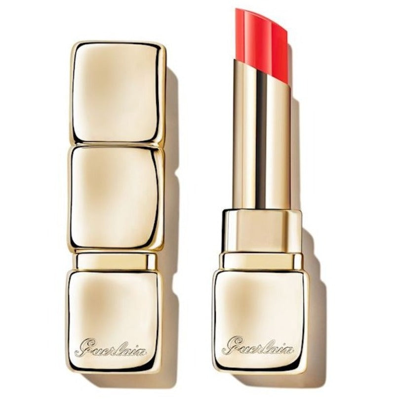 Rossetto Guerlain Kiss Kiss Shine Bloom Tester con tappo di plastica
