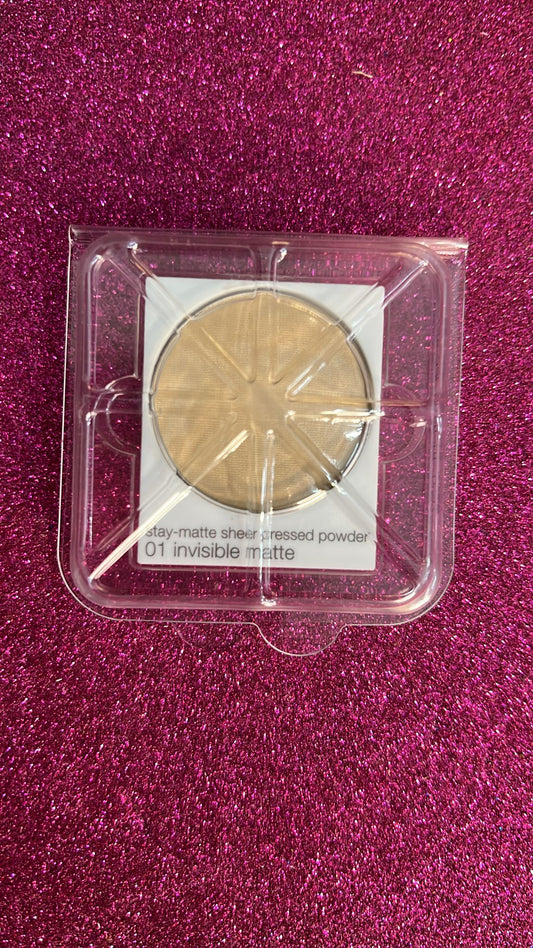 Mini Size Clinique STAY-MATTE SHEER PRESSED POWDER - Cipria Ricarica Tester - Profumo Web