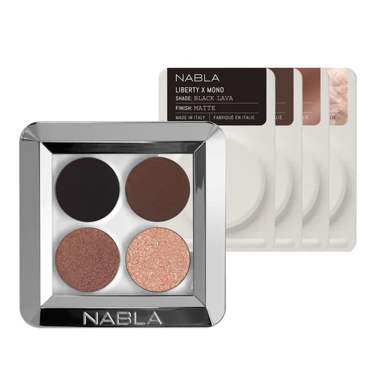 NABLA LIBERTY X QUAD KIT Occhi PALETTE OCCHI, OMBRETTO COMPATTO - Profumo Web